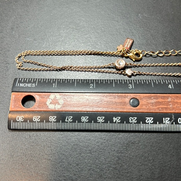 Kate Spade Necklace discs rose gold long - Picture 4 of 5
